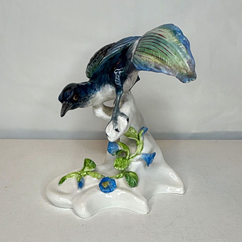 Vintage Crown Staffordshire J.T. Jones Fine Bone China Bird Figurine England